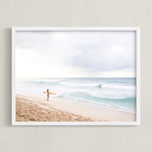 This is a surf art by Jill Means called north shore