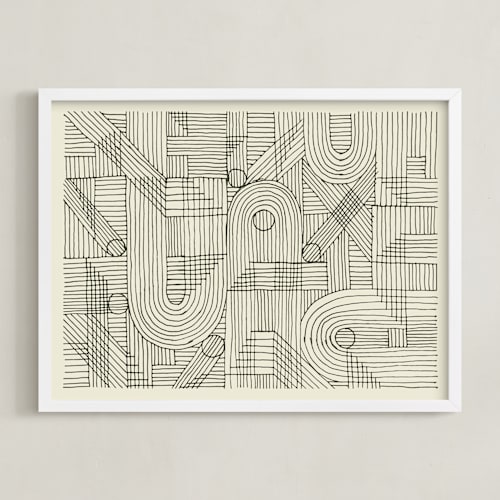 This is a charcoal art by Katie Zimpel called sketchy pattern