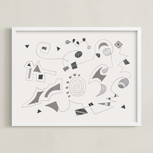 This is a graphite art by Tatjana Koraksic called connections