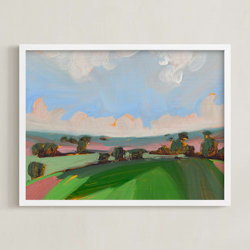 This is a soft pink art with standard by Molly Mansfield called infuse