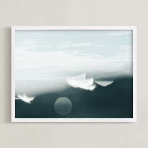 This is a ocean art by Kamala Nahas called surface tension 1