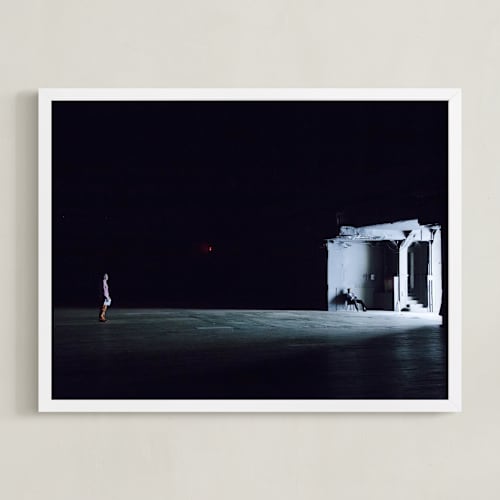This is a pitch black art by Van Tsao called on a scene