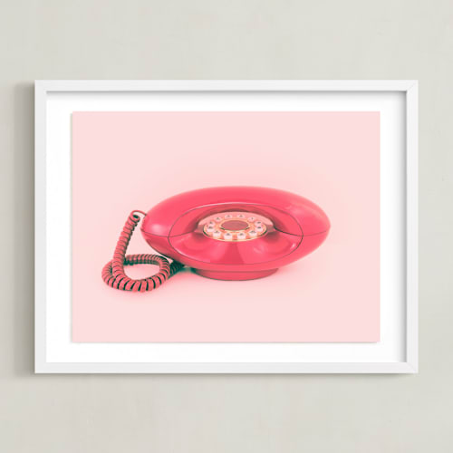 This is a baby pink art with standard by Deborah Chou called call me maybe 1
