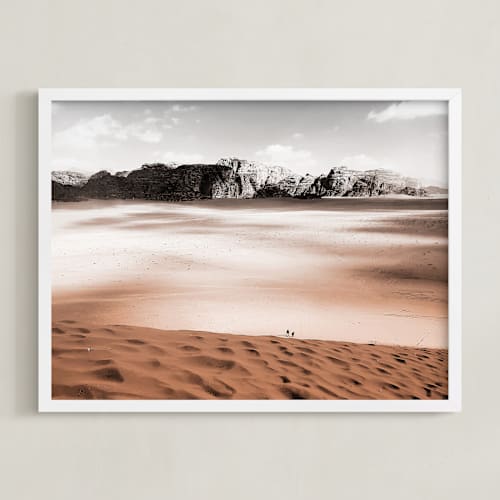 This is a neutral art by Oana Prints called desert landscape