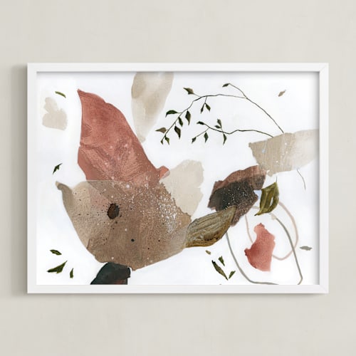 This is a blush pink art with standard by Sarah McInroe called meet me there