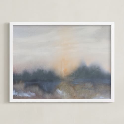 This is a mist grey art by Christa Kimble called coming into focus
