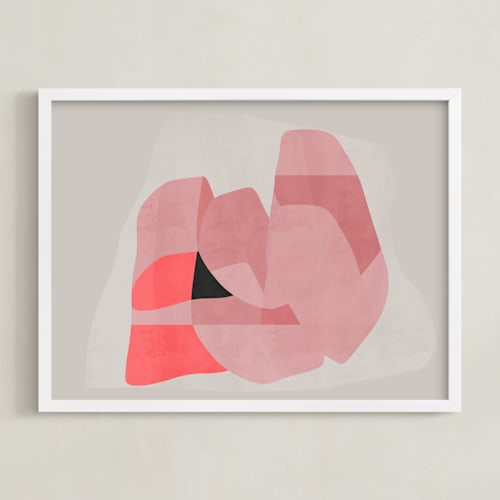 This is a hug art by Maja Cunningham called lean on me