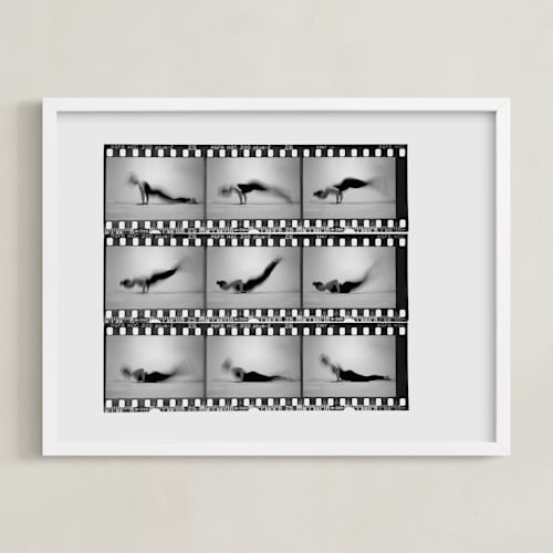 This is a vintage grey art with standard by Kelsey Mucci called the worm in motion