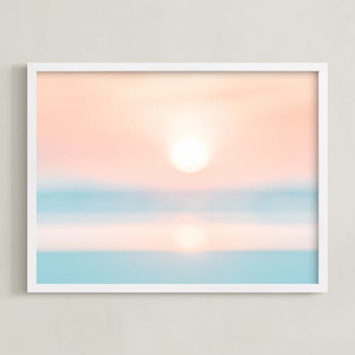 This is a sunset art by Tania Medeiros called sol