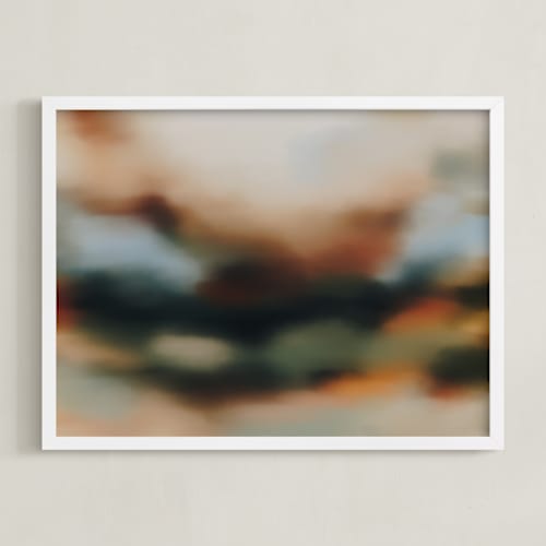 This is a deep teal art by Parima Studio called passing by