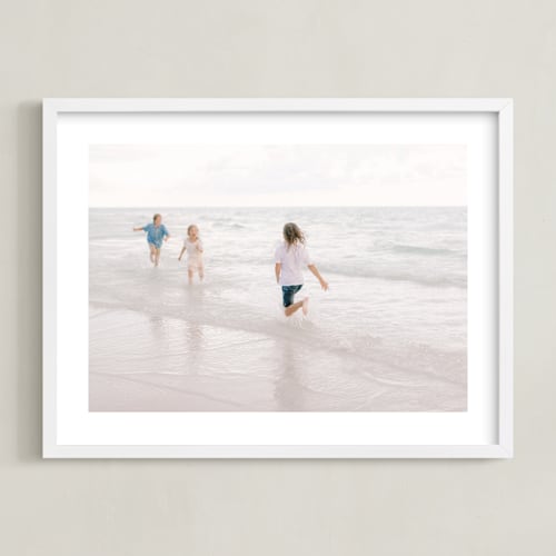 This is a white photo art by Minted called the big picture