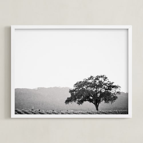 This is a slate gray art by Lindsay Ferraris Photography called wild oak
