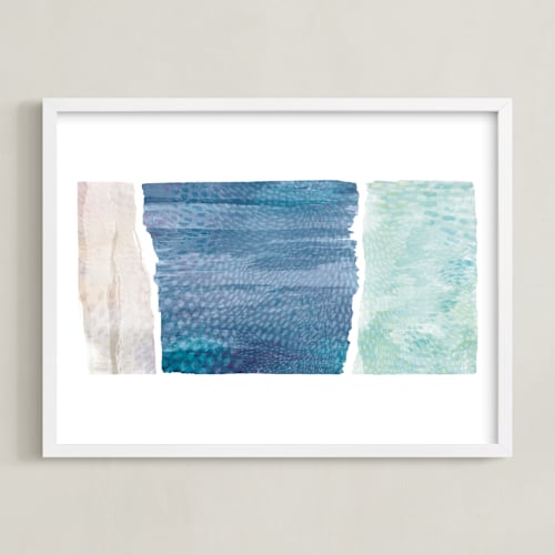 This is a sea art with standard by Hooray Creative called from sea to shining sea