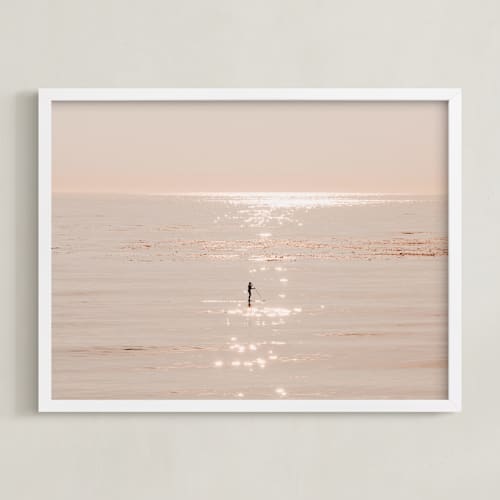 This is a paradise peach art by Summer Strauch called i want to dive into your ocean