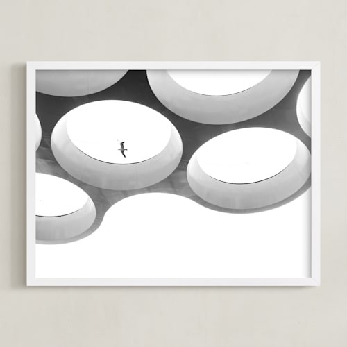 This is a black & white art by Angie McMonigal called in flight
