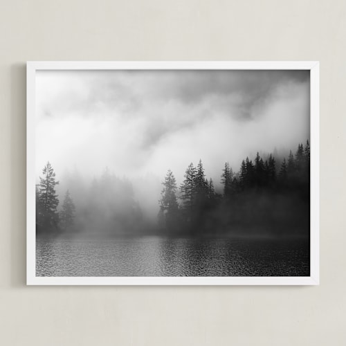 This is a dark grey art by Jennifer Morrow called dark fog