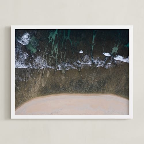 This is a aquamarine art by Alaric Yanos called above the sea