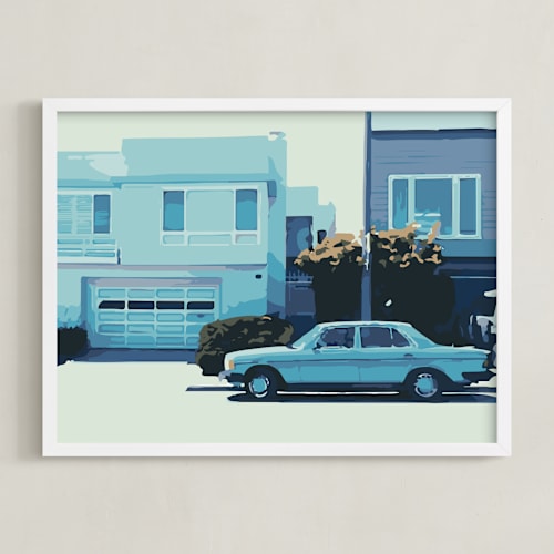 This is a the blues art with standard by Adriana Rojas called the blues