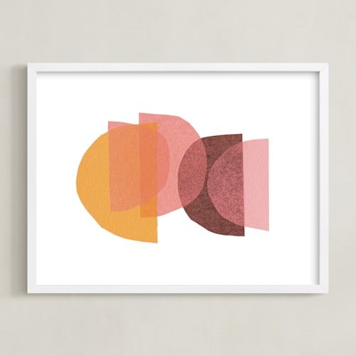 This is a fruit salad art by Carrie Moradi called paper melody