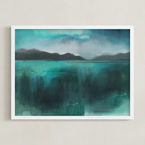 This is a ice land green art with standard by AlisonJerry called ice lands