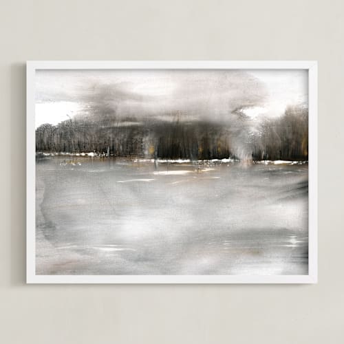 This is a grey art with standard by Michelle Jean called you never know