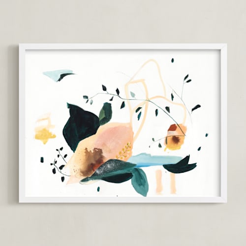 This is a nude coral art by Sarah McInroe called lyrical