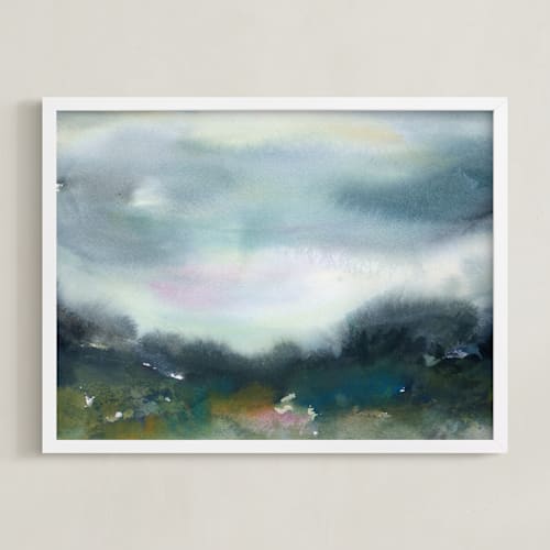 This is a evergreen art with standard by Lindsay Megahed called glade