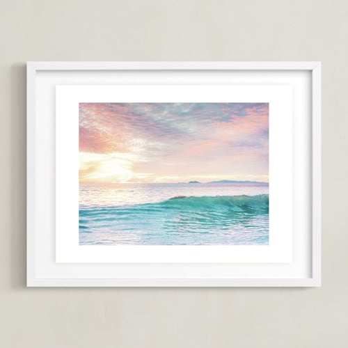 This is a sunset art by Kamala Nahas called socal sorbet 4
