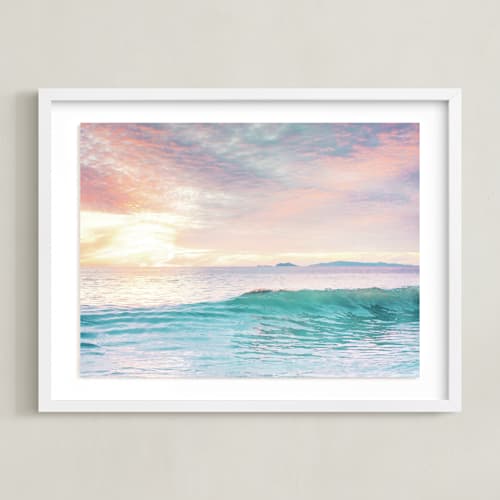 This is a sunset art with standard by Kamala Nahas called socal sorbet 4