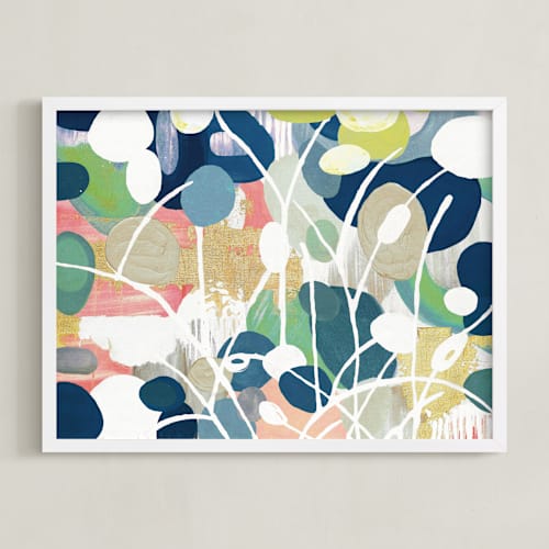 This is a pink art with standard by Nancy Ramirez called summer rising