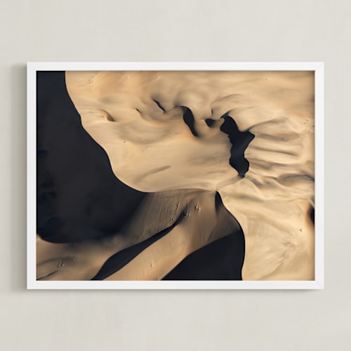 This is a sand art by Gabrial Reising called morning dunes