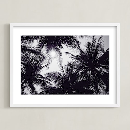 This is a black & white kids wall art by Alaric Yanos called flare and shade