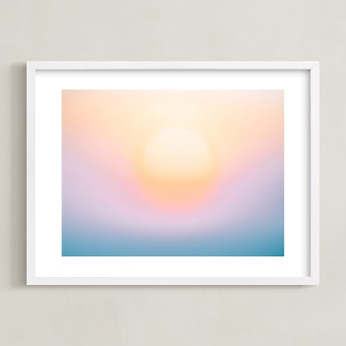 This is a sunset kids wall art by Kamala Nahas called solaris i