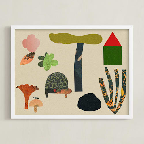 This is a sand kids wall art with standard by Sumak Studio called on the ground 3