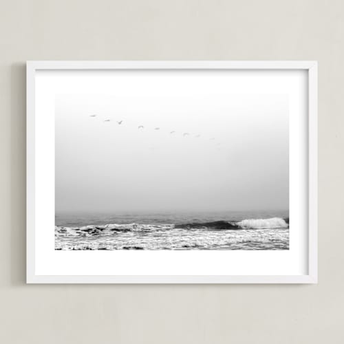 This is a shadow kids wall art by Three Wings North called drifting away