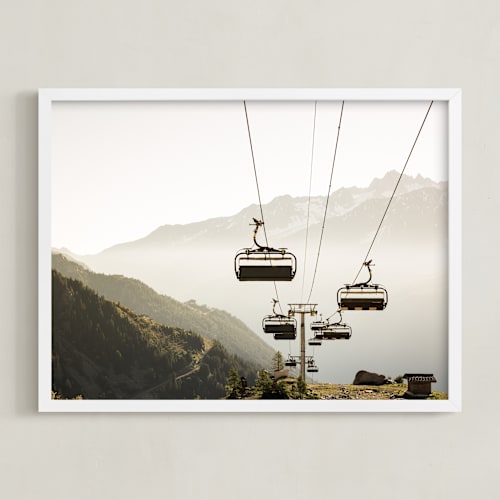 This is a olive art by Heather Deffense called lift