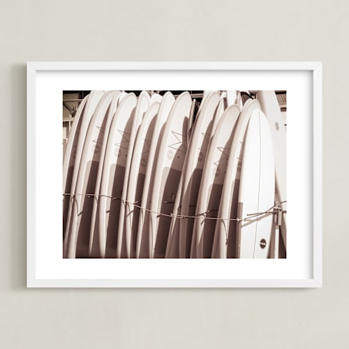 This is a sepia blush art by Shannon Howard called what's sup?