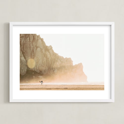 This is a gold art by Mike Sunu called gold coast