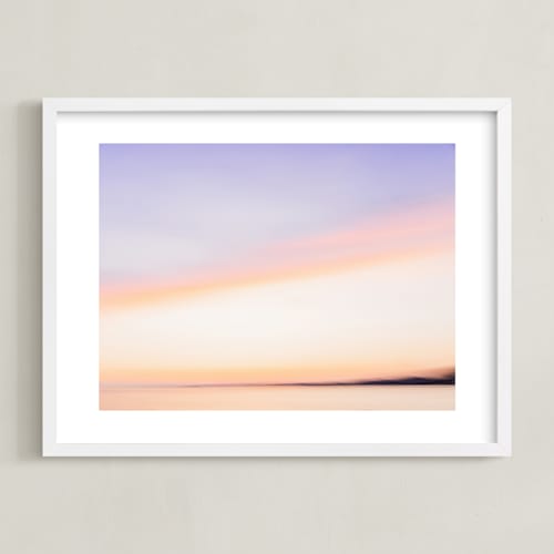This is a lavender sky art by Everett Paper Goods called summer fade