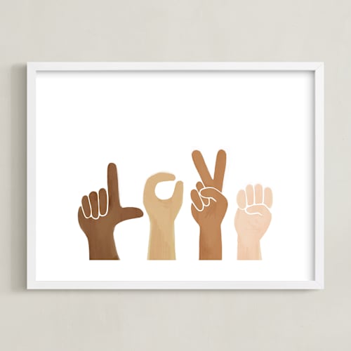 This is a skin tones art by Jessie Steury called love letters