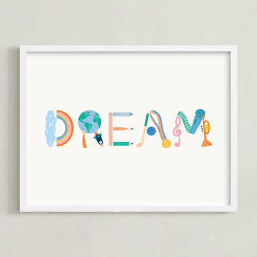This is a rainbow art with standard by SunLee Art called dream dream