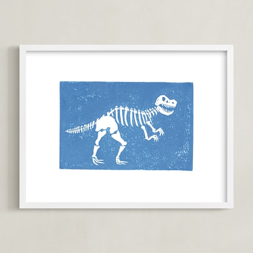 This is a trex art by Teju Reval called dino fossils i