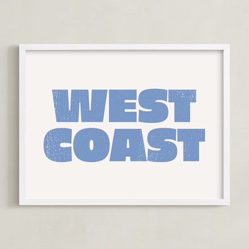 This is a coastal blue art with standard by Itsy Belle Studio called coast vibes iii