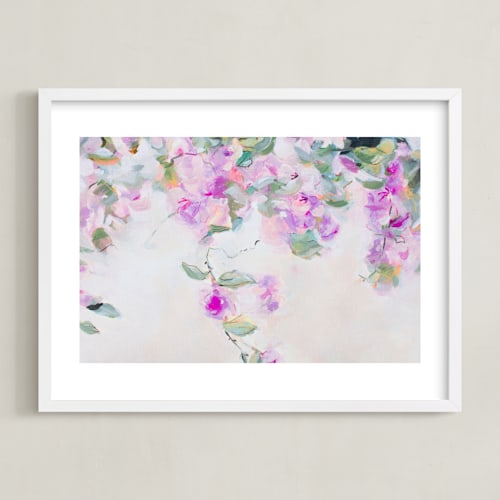 This is a lavender art by Arohika Verma called enchanted garden 2