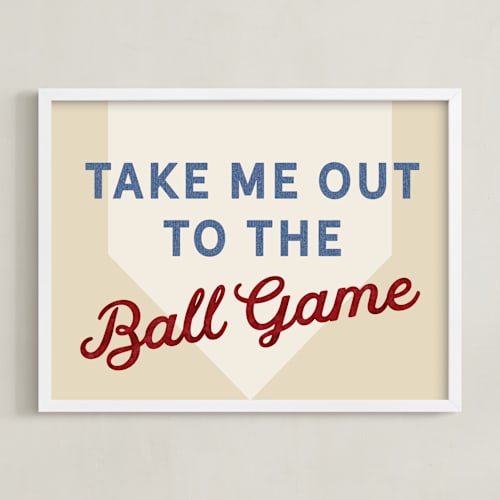 This is a beige art with standard by Pinky Diamond Studio called little slugger series 1