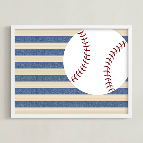 This is a denim art with standard by Pinky Diamond Studio called little slugger series 4