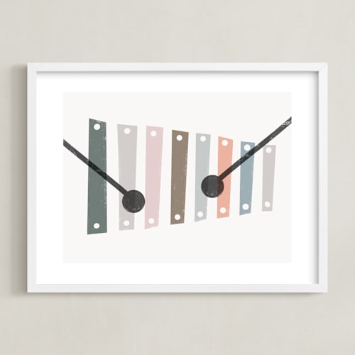 This is a brahms nursery wall art by Maja Cunningham called xylo