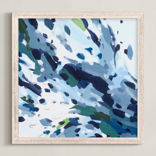 This is a sea blue art by Katie Craig called verdant ocean