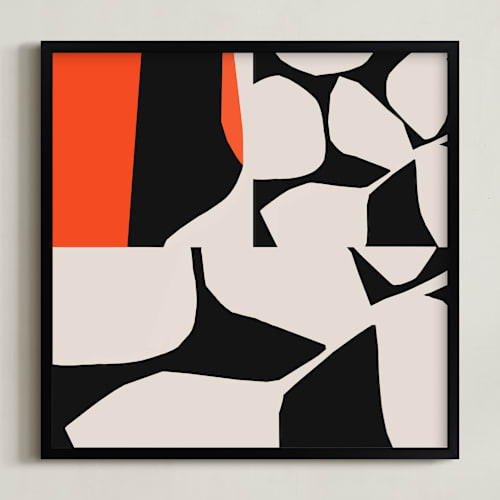 This is a putty art with standard by Deborah Velasquez called three ponds