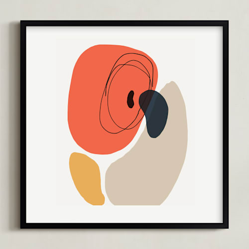 This is a coral art by Svitlana Martynjuk called between the lines iii